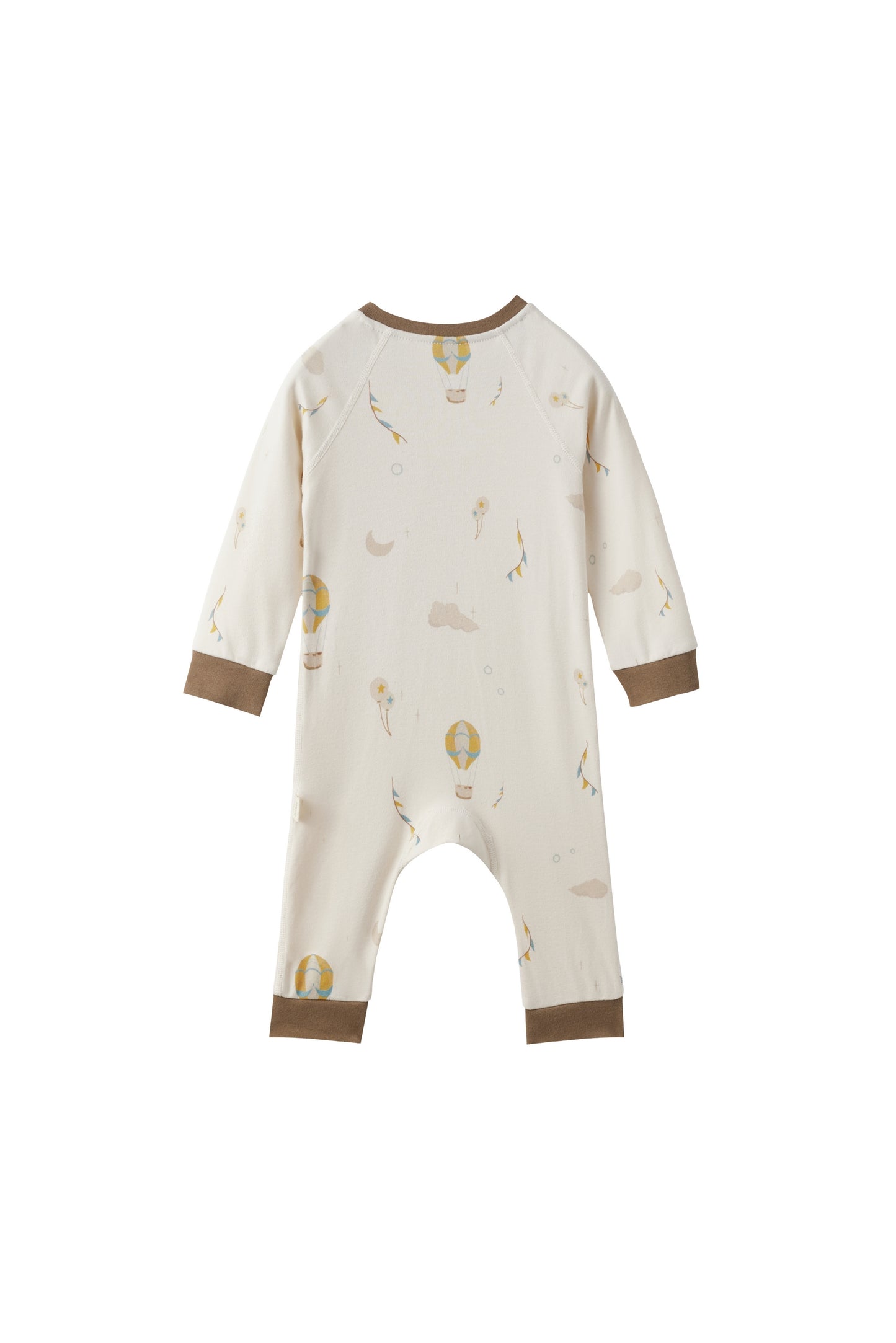 Baby Organic Cotton Zip-up Body Suit — Fantasy