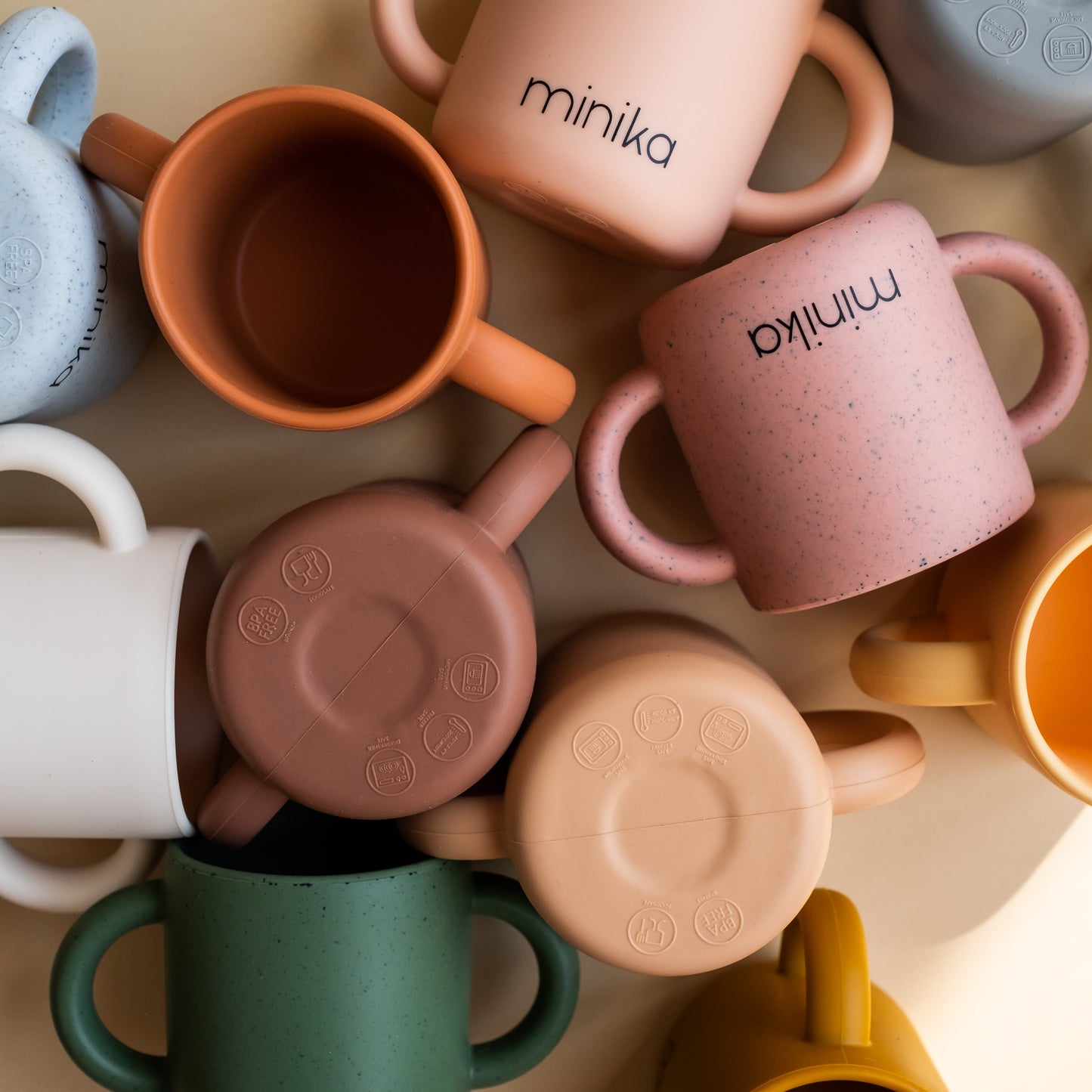 Learning cup with handles